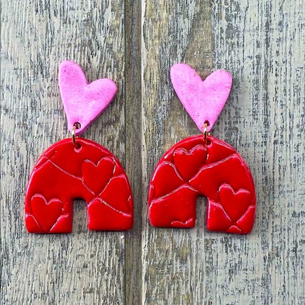 Clay earrings